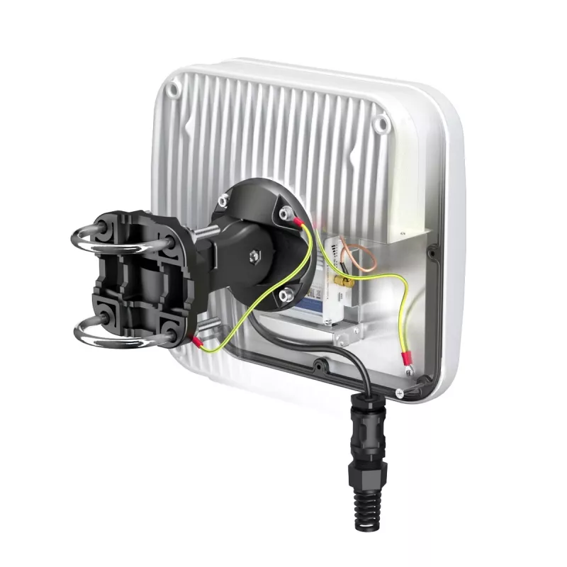 QuWireless QuMax A140M-A antena LTE direcional para Teltonika TRB140, PoE/LAN, 6 dBi, IP67, branca