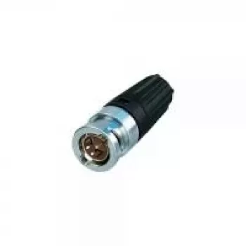 Ficha BNC NEUTRIK, reta 75 Ω, NBNC75BFG7 1 unid. (NBNC75BFG7)