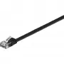 Goobay 95382 Cabo de rede Ethernet preto