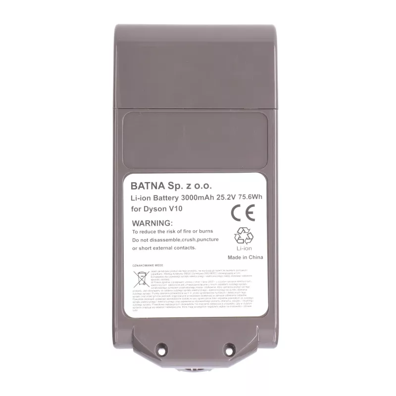 Bateria para aspirador Dyson V10 25.2V 3000mAh