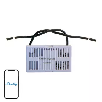 Módulo adicional Shelly Bypass para Shelly 1L e DIMMER2