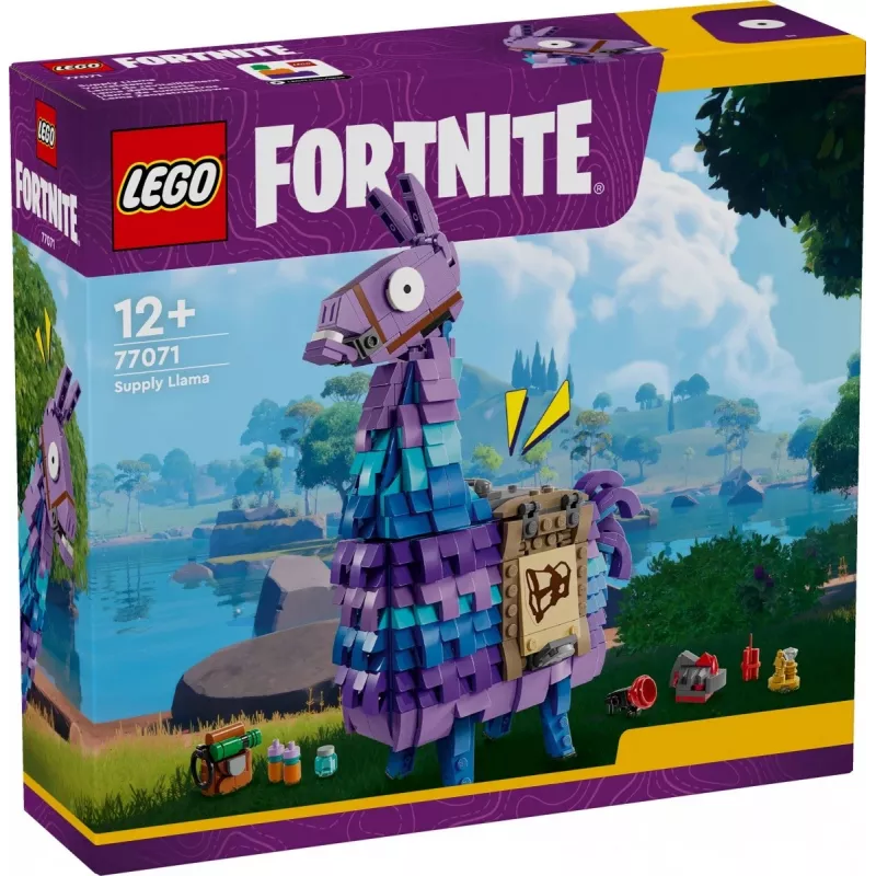 Brinquedo de armazenamento LEGO 77071 Fortnite Lama brinquedo de construção – unidade de armazenamento e exposição LEGO