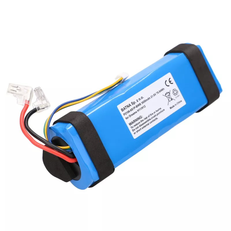Bateria de substituição Extralink para Dreame H11 / H11 MAX P2106-6S1P-BWB 3650 mAh 21,6 V