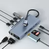 Adaptador USB-C 11-em-1 Hawk HW-HUB1101 — hub multiporta com 11 ligações