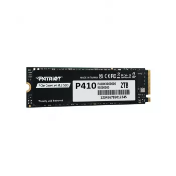 Unidade de estado sólido PATRIOT P410 2 TB M.2 NVMe, 2000 GB, fator de forma M.2