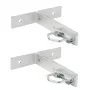 Extralink KK200 suporte de mastro, 200 mm, com abraçadeiras M8, aço galvanizado