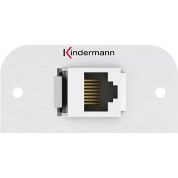 Kindermann 7441000526 Tomada RJ-45 alumínio (7441000526)