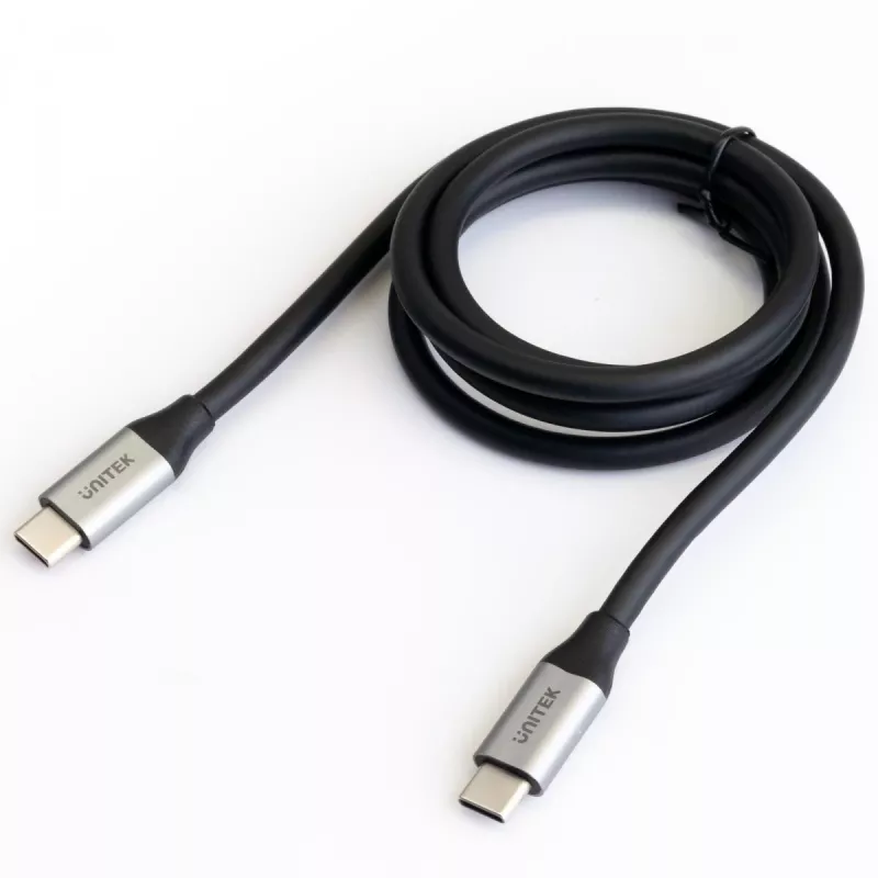 Cabo USB UNITEK C14091ABK USB 3.2 Gen 2 2m USB-C preto