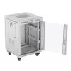 Armário rack Lanberg FF01-6615-12SL 15U rack autónomo Cinzento