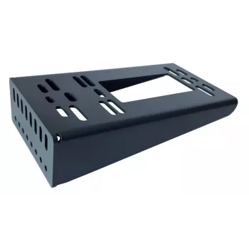Base de montagem para mastro galvanizado RAL7016 para motores NICE, FAAC, GENIUS, SOMFY, BFT, DEA, CAME e GISE