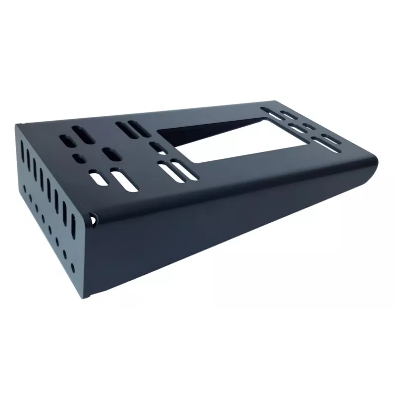 Base de montagem para mastro galvanizado RAL7016 para motores NICE, FAAC, GENIUS, SOMFY, BFT, DEA, CAME e GISE