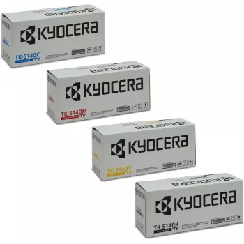 Conjunto de cartuchos de toner Kyocera TK-5140 – original multipack 4 cores