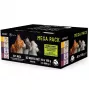 Sacos de alimento húmido para gatos PetRepublic 100 g — pato, peru, vaca, frango com vitela