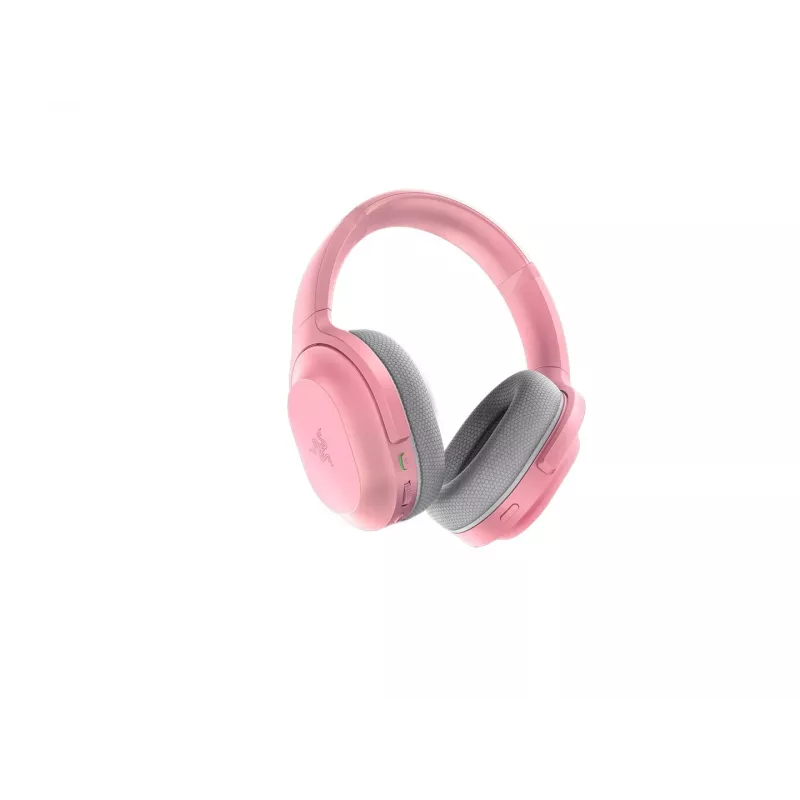 Headset Razer Barracuda sem fios arco Gaming USB Type-C Bluetooth cinzento, rosa