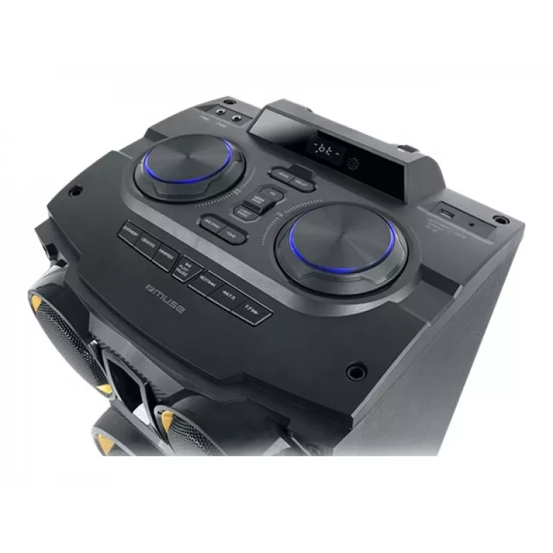 Muse M-1988 Altifalante portátil/para festas DJ Preto 800 W