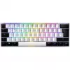 Teclado Sharkoon SGK50 S4 Gaming USB QWERTZ alemão branco RGB LED