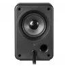 Altifalantes DEFENDER V11 11 W com fios 2.1 altifalantes satélite de secretária, USB 5 V, preto