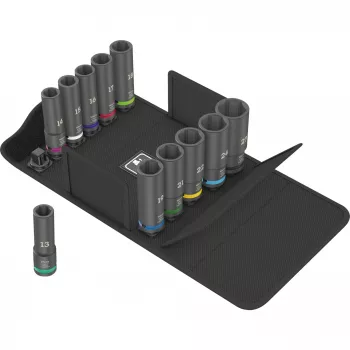 Conjunto de chaves de caixa para chave de impacto Wera 05004841001