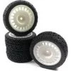 Absima 1:10 Rally Rodas completas montadas Preto 4 unid. (2510063)