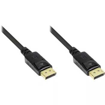 Cabo DisplayPort Alcasa 2m 2xDisplayPort preto
