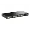 Switch D-Link 52 portas Gigabit Stackable Smart Managed com 4 portas 10G SFP+