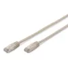 Cabo de rede Digitus CAT 5e SF/UTP cabo patch RJ-45 Cat5e 2m cinzento