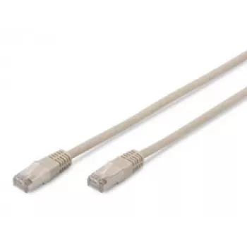 Cabo de rede Digitus CAT 5e SF/UTP cabo patch RJ-45 Cat5e 2m cinzento