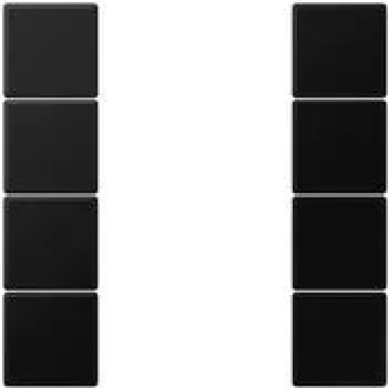 Conjunto de teclas completo Jung 4 vias LS504TSASWM (LS504TSASWM)