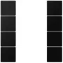 Conjunto de teclas completo Jung 4 vias LS504TSASWM (LS504TSASWM)