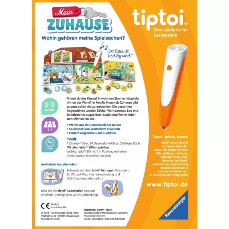 tiptoi My Home, jogo de sociedade
