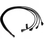 Cabo divisor RGB Alphacool 18684 preto 600 mm