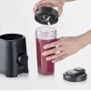 Batedeira de mesa SEVERIN SM 3743 — taça de 0,6 L, 320 W, preta, lâminas de aço inoxidável