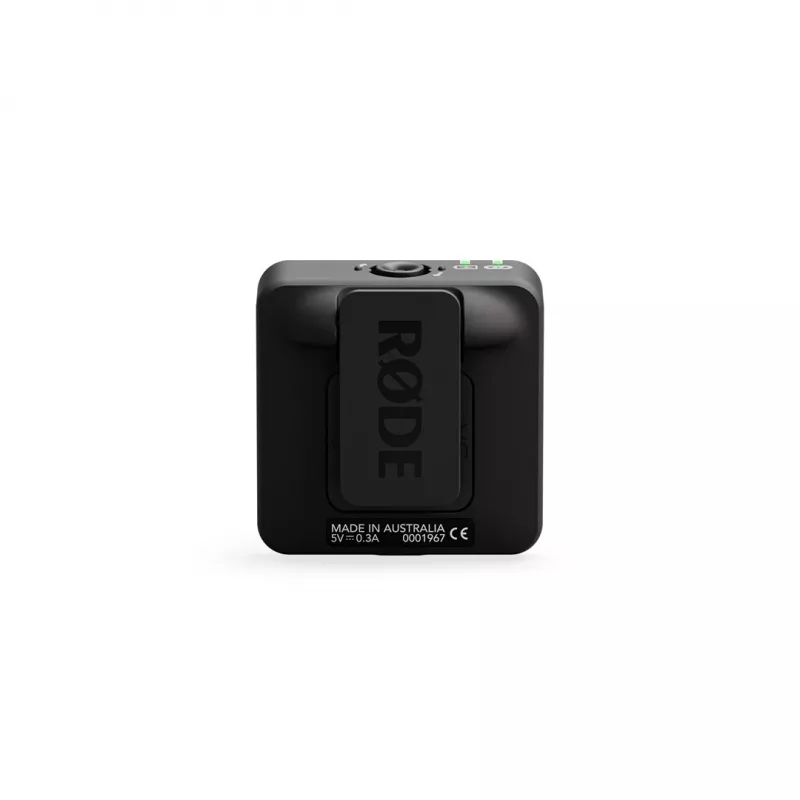 WIME RODE WIRELESS ME Sistema de microfone sem fios de canal duplo Vloggers Podcasters