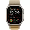 APPLE Watch Ultra 2 GPS + Cellular 49mm Caixa de titânio natural com bracelete Alpine Tan - Large