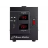 Regulador de tensão PowerWalker AVR 2000 SIV FR 2 saídas AC 110 - 280 V preto