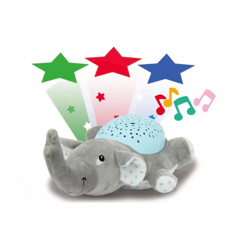 Luz de presença para bebé Jamara Dreamy Elephant azul - cinzento (460432)
