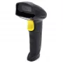 Leitor de códigos de barras portátil 1D/2D com fio QOLTEC 50853 — USB, caixa em ABS, cabo de 1,65 m, 97×65×167 mm, 105 g