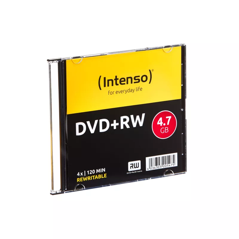 Intenso 10 x DVD+RW - 4,7 GB (120 min.) 4x