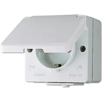 Caixa de embutir JUNG 620 WX Type F, embutir, altura 55 mm