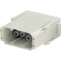 Conector Harting Han C-Modul bloco de contactos 09 14 008 3001 — 8 contactos de sinal + PE, crimp