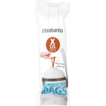 Sacos de lixo Brabantia 116728 12 L branco