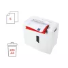 Destruidora de documentos HSM X5 corte em partículas P-4, 22 cm de largura de trabalho, partículas de 4,5 mm, capacidade de 5 folhas, depósito de 18 l