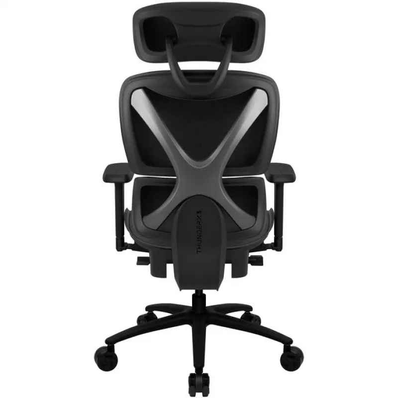 Cadeira de escritório Thunder X3 XTC Ergonomic Loft Dark G — encosto alto, braços ajustáveis
