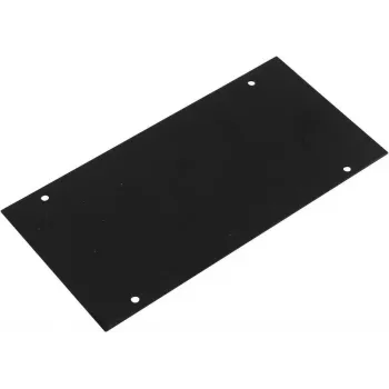 Placa cega Omnitronic módulo 2U 176x88 mm para módulos de rack
