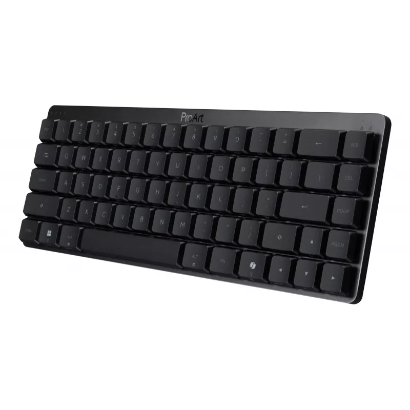 ASUS ProArt KD300 Teclado mecânico RGB 65%, USB + RF Wireless + Bluetooth, Preto