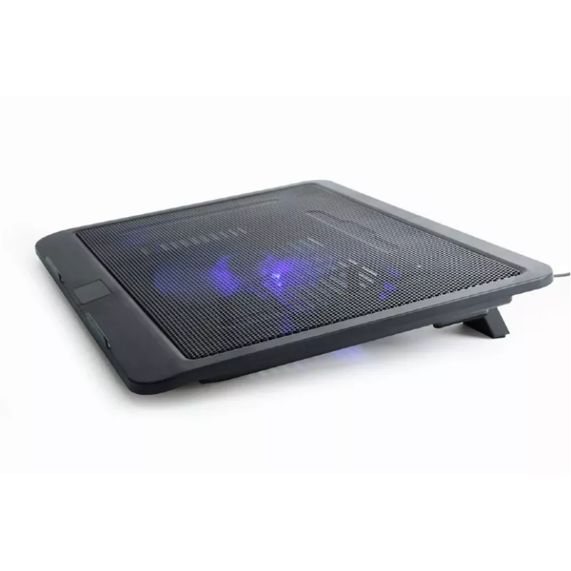 Suporte para portátil Gembird NBS-1F15-04 para portáteis até 15 polegadas, preto, ABS, 330×250×25 mm