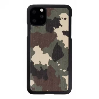 Capa para smartphone man and wood para iPhone 11 Pro Max — camuflagem preta