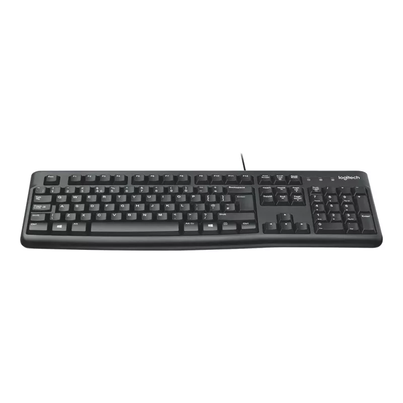 Teclado com fio Logitech K120