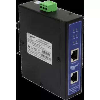 Injetor PoE ALLNET ALL-PI2015MGPB-B Power-Booster 90W — injetor PoE++ MultiGigabit industrial