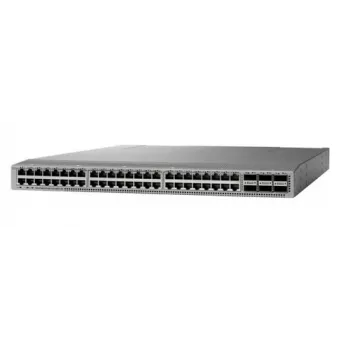 Switch de rede gerido Cisco N9K-C93108TC-FX3P 48x 10G Ethernet 1U